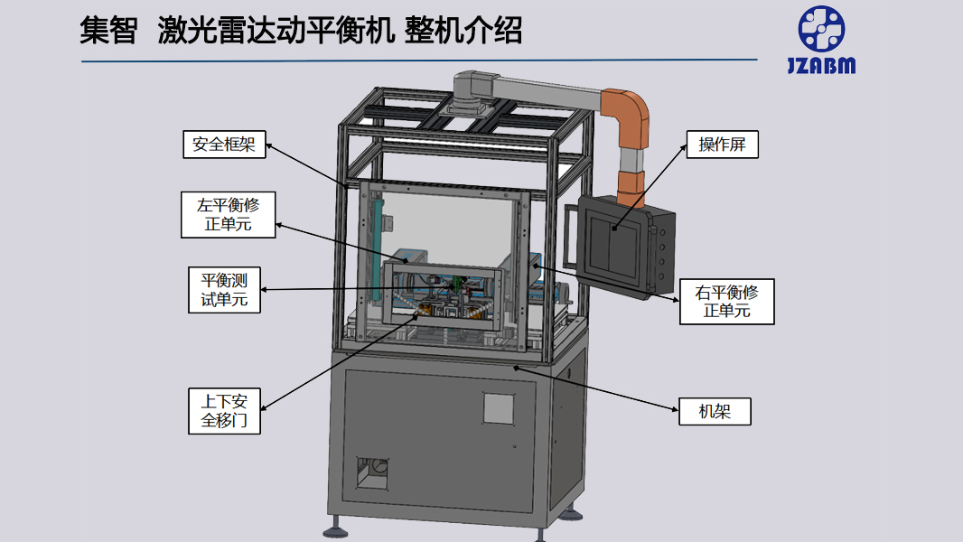 杭州集智新品研发：激光雷达动平衡机